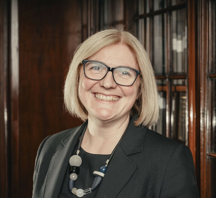 Image of Morven McElroy in the lower library